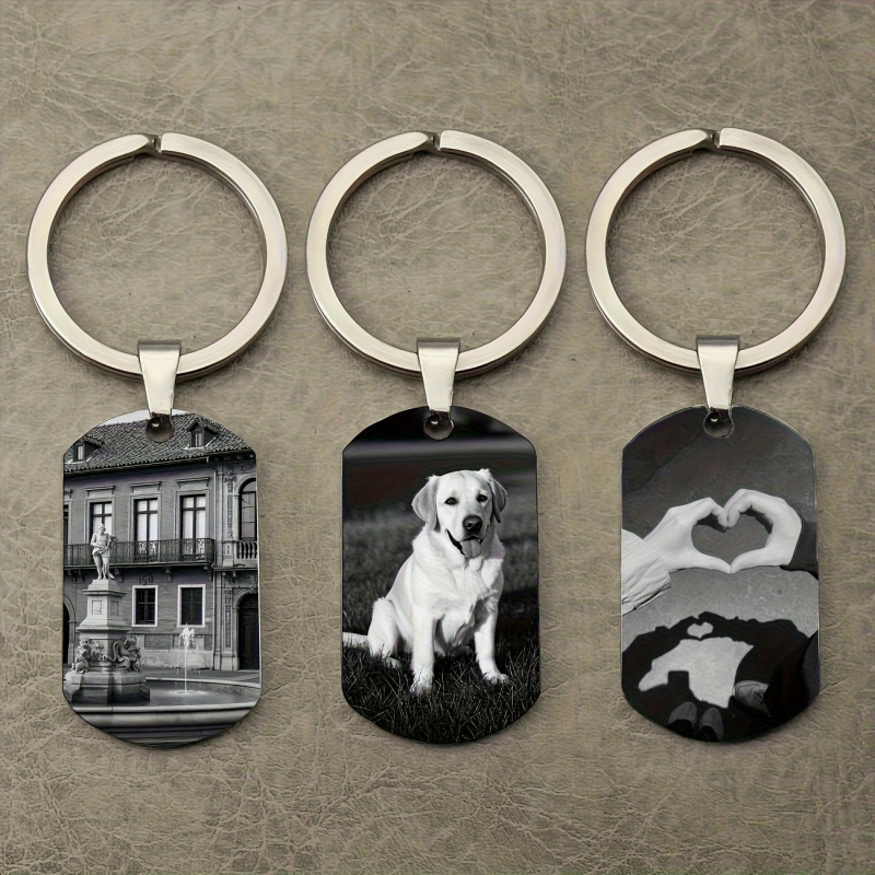 Photographic Memory - Custom Photo Keychain Personalized Picture Key