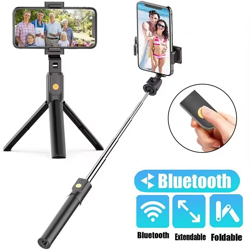 Photography Basics - Foldable Wireless Selfie Stick Tripod Stand