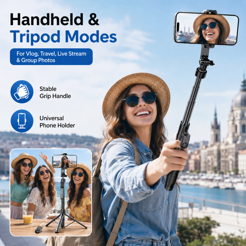2M Bluetooth Selfie Stick Trip - Photography Basics ulasan dan harga