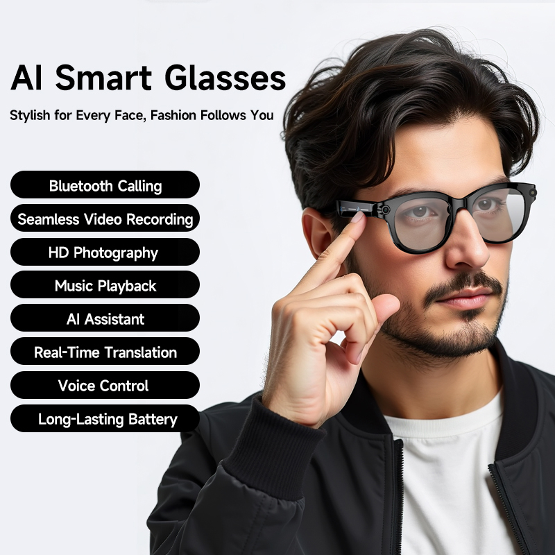 Smart Glasses 800W Pixel Camer - Photography Japanese ulasan dan harga