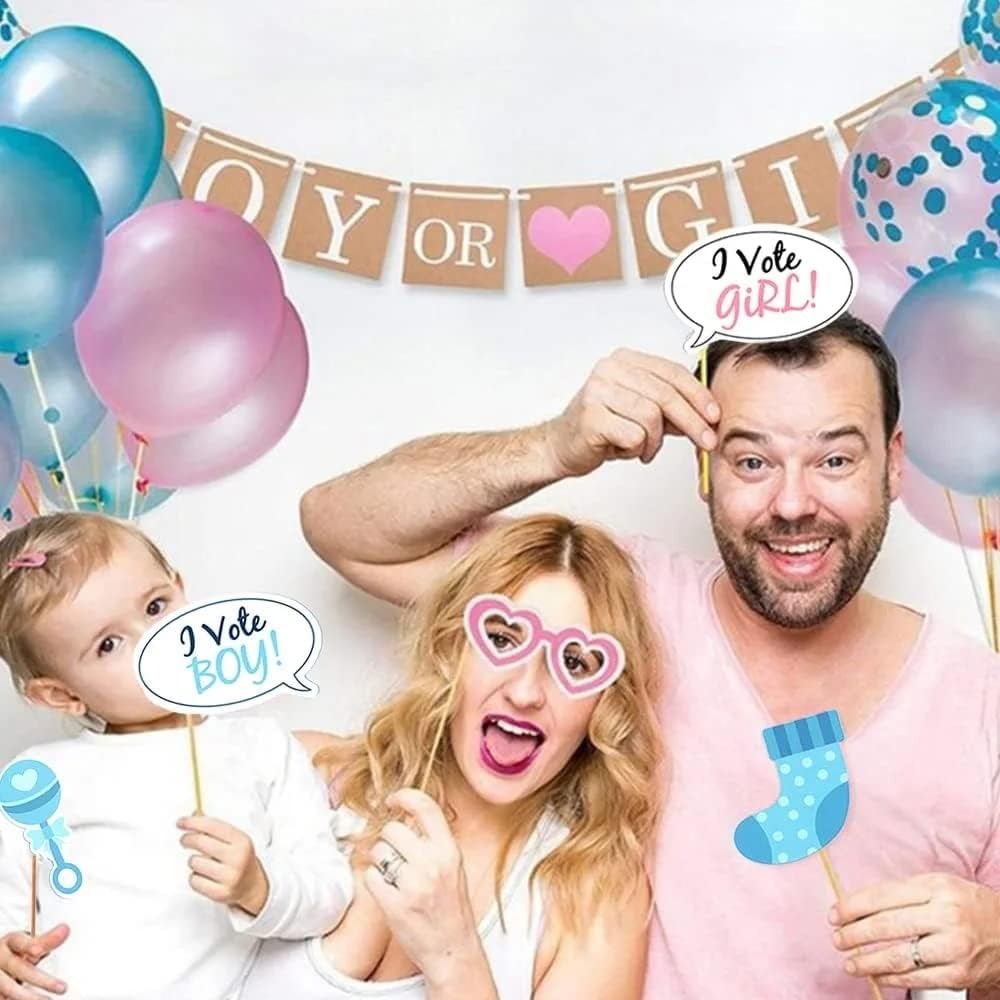 Boy or Girl Gender Reveal Phot - Photography Prompt ulasan dan harga
