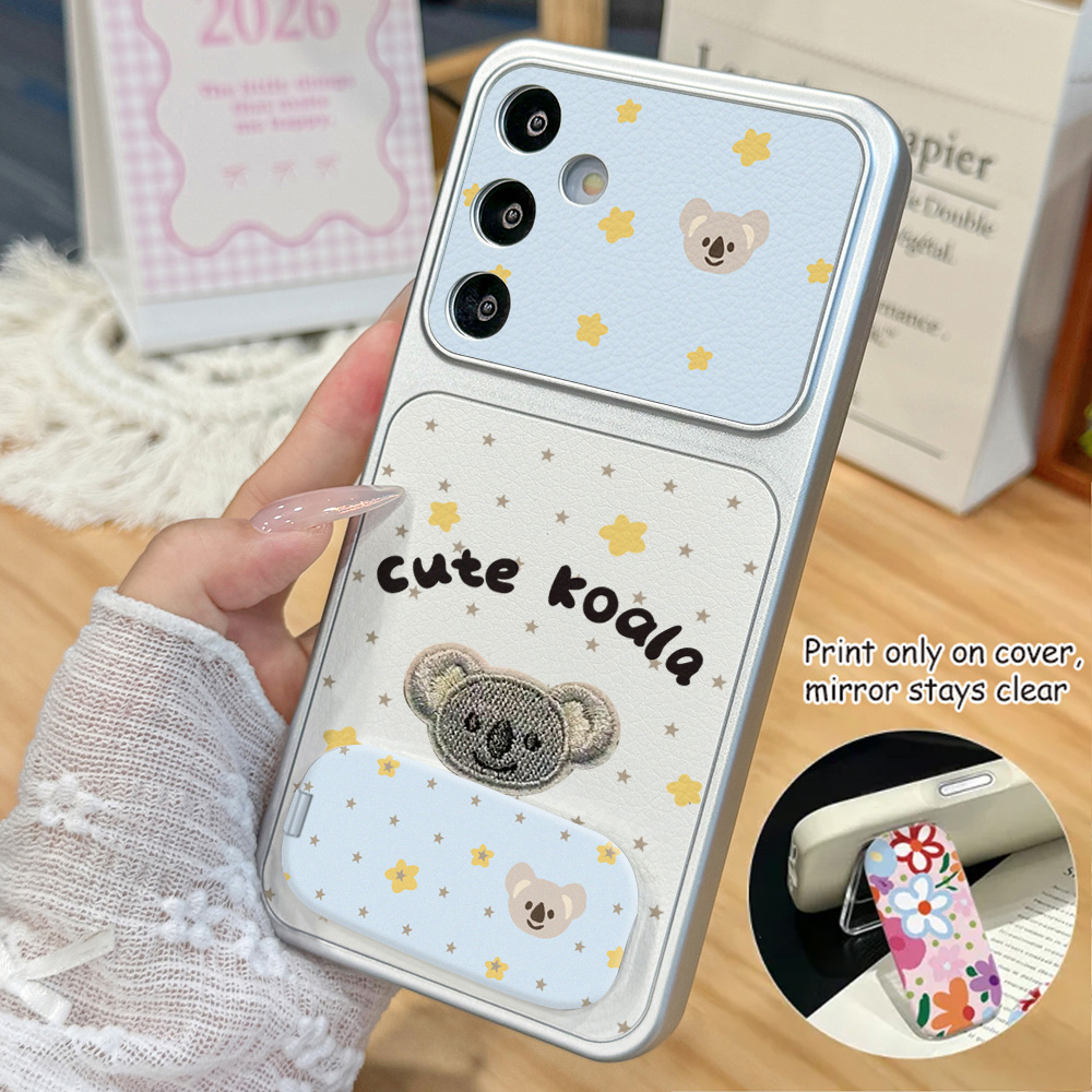 Cute Koala PU Leather Case For - Camera Wrist Strap ulasan dan harga