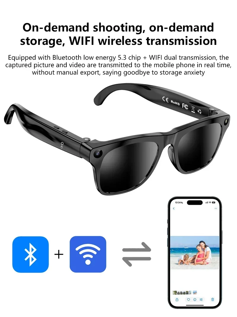 Lenovo New Smart AI Glasses 16 - Photography Japanese ulasan dan harga